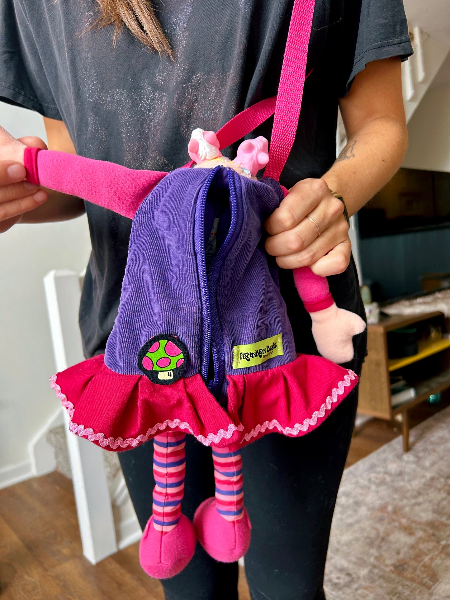 Unicorn Twins Doll Bag