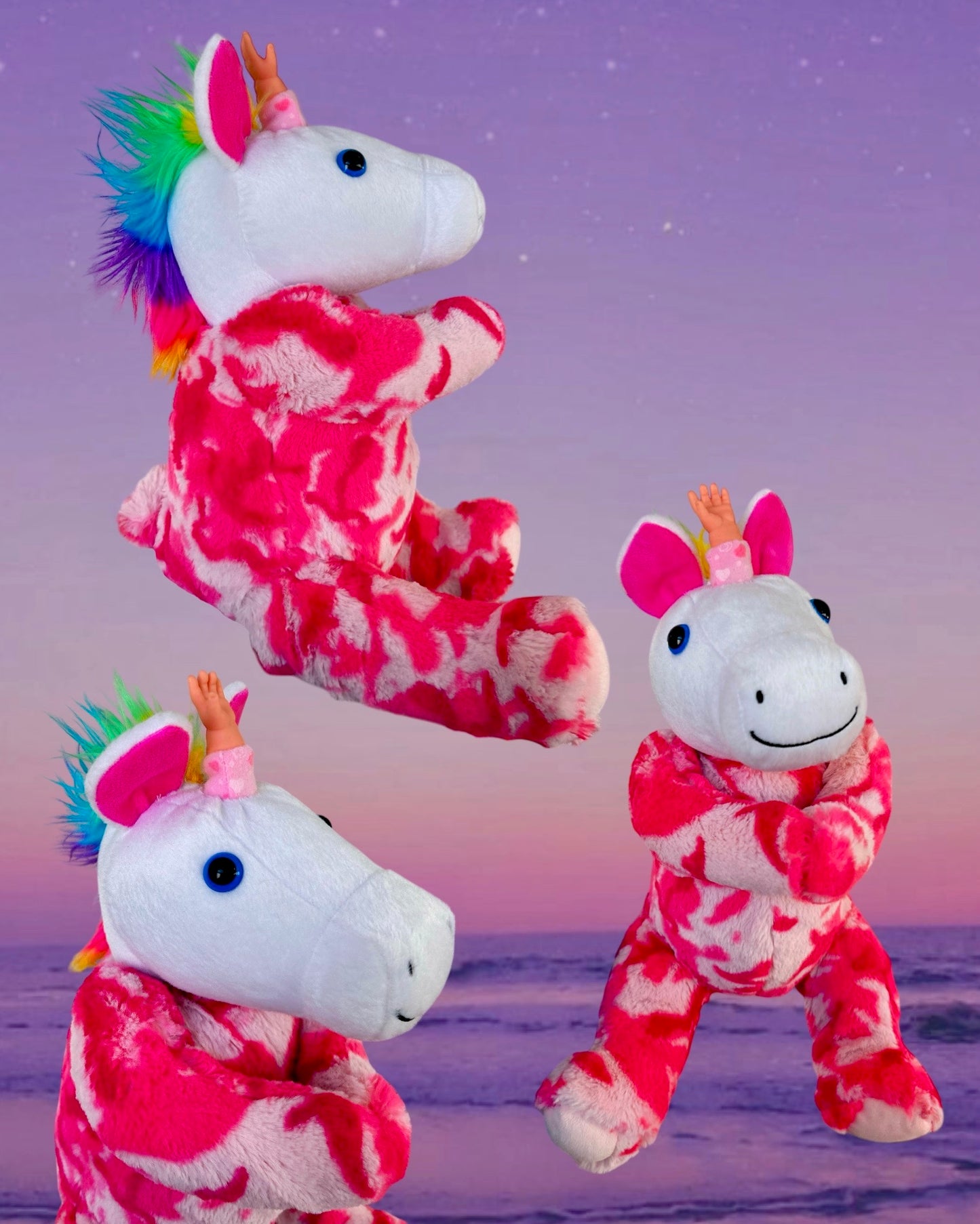 Uni Bear (BABY ARM HORN, VELCRO HANDS)