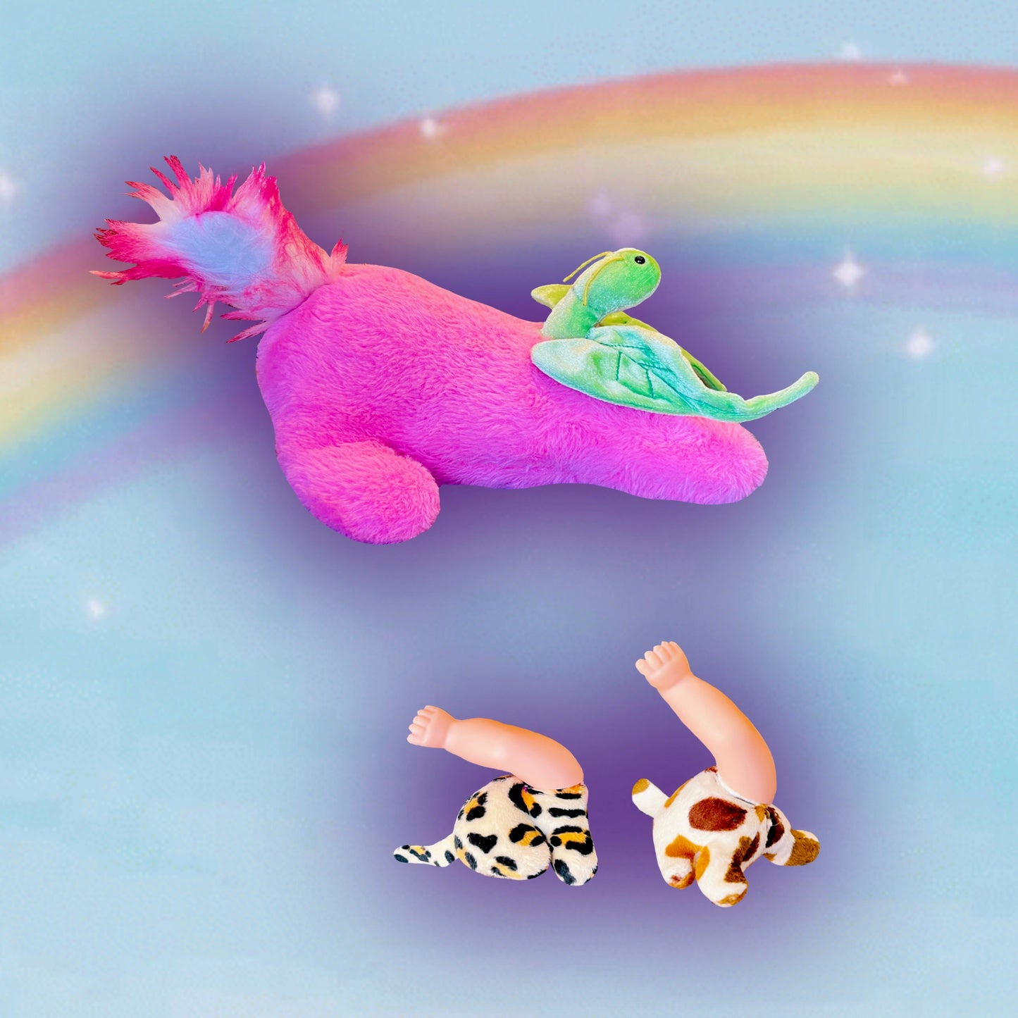 Leaf Bug Puppy Surprise