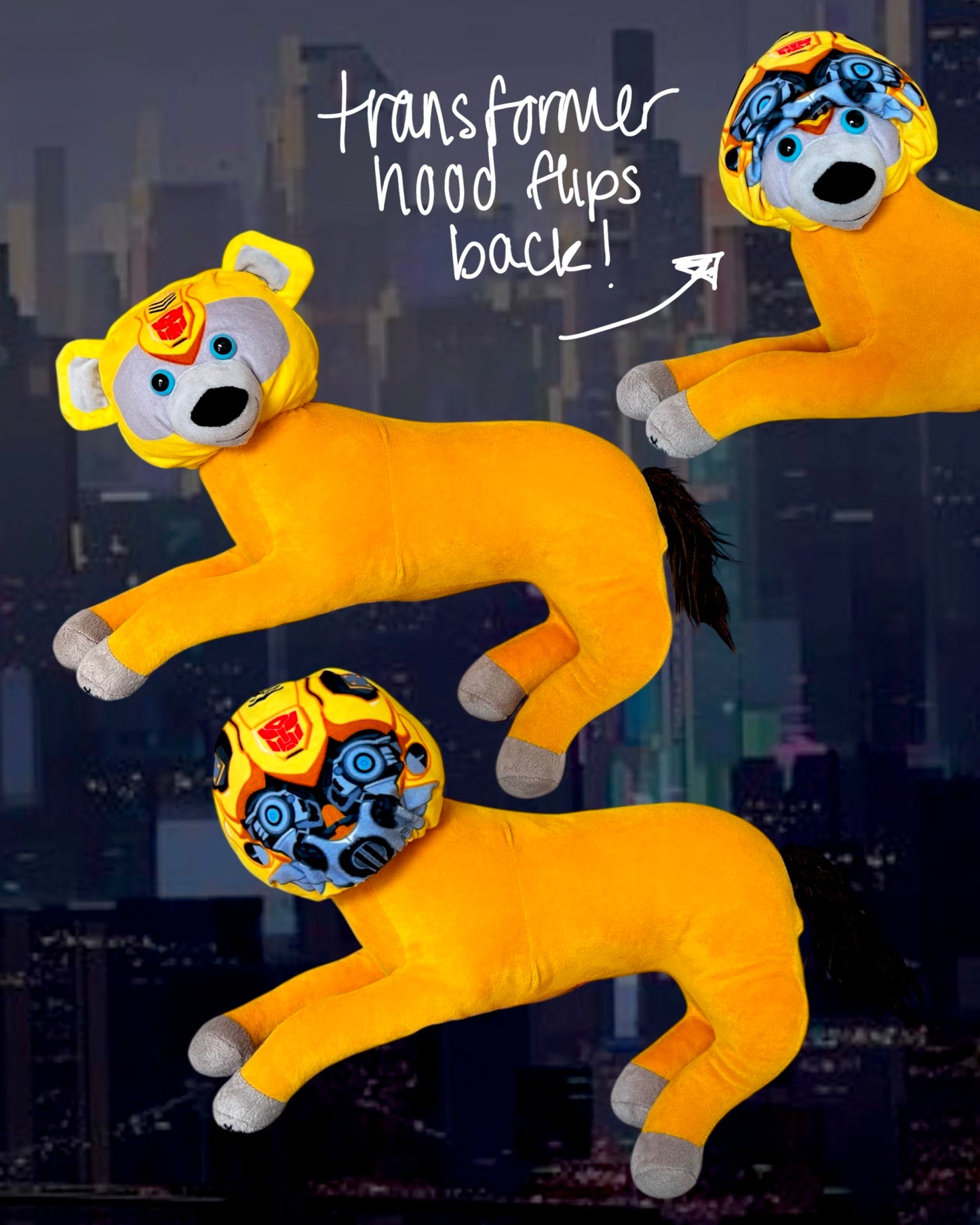 Transformer Spirit (HOOD FLIPS BACK!)