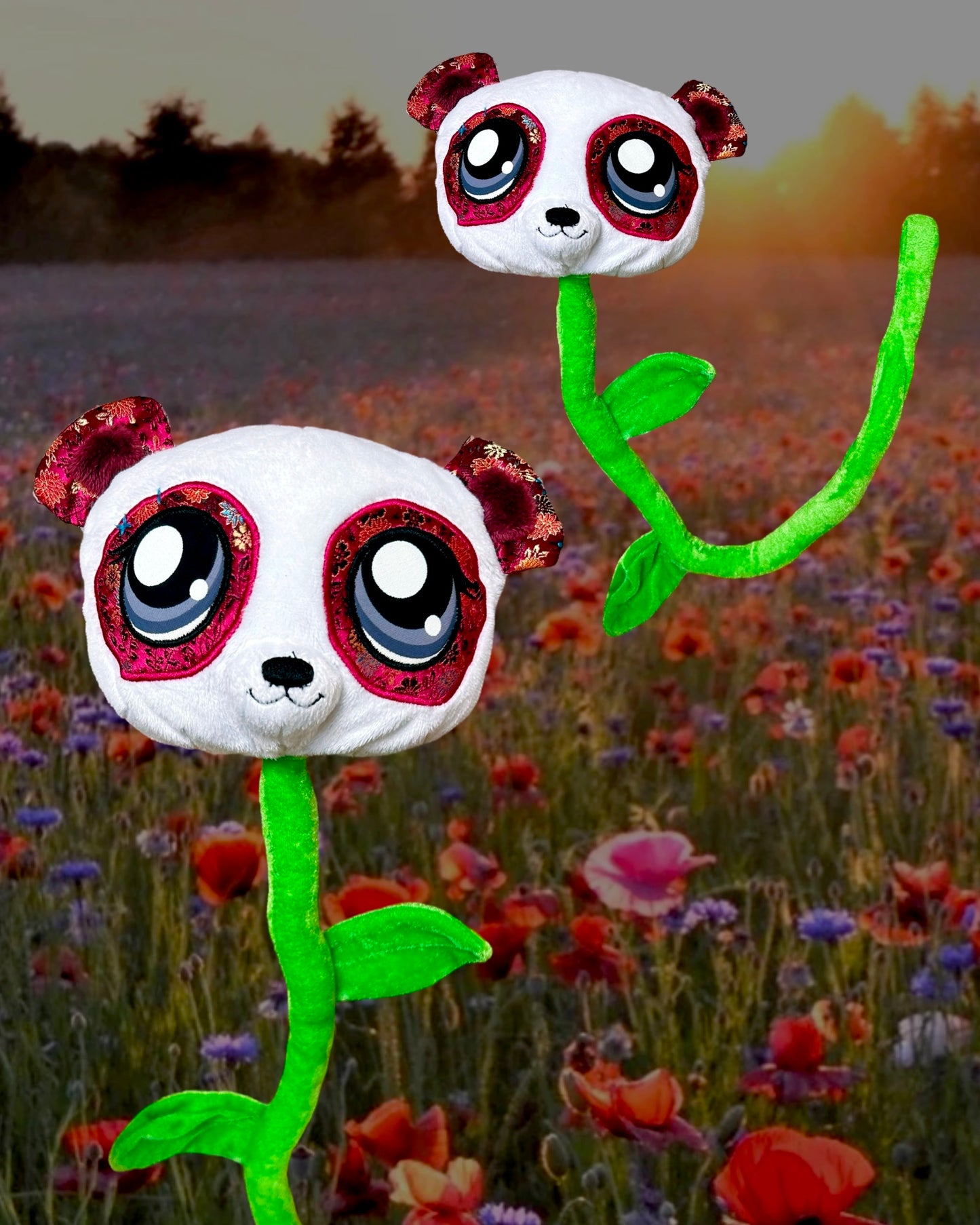 Littlest Pet Shop Panda Flower (BENDY STEM!)