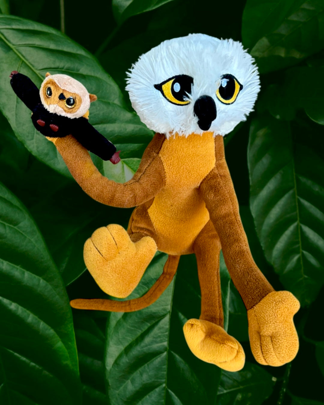 Owl Monkey Buddies (ADJUSTABLE LIMBS)