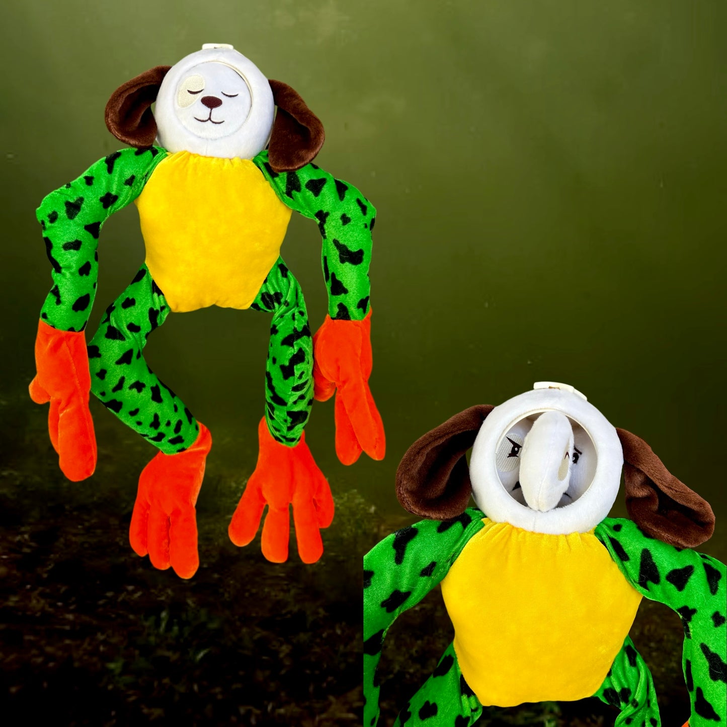 Frog Dog (BIG, Changes Expression!)