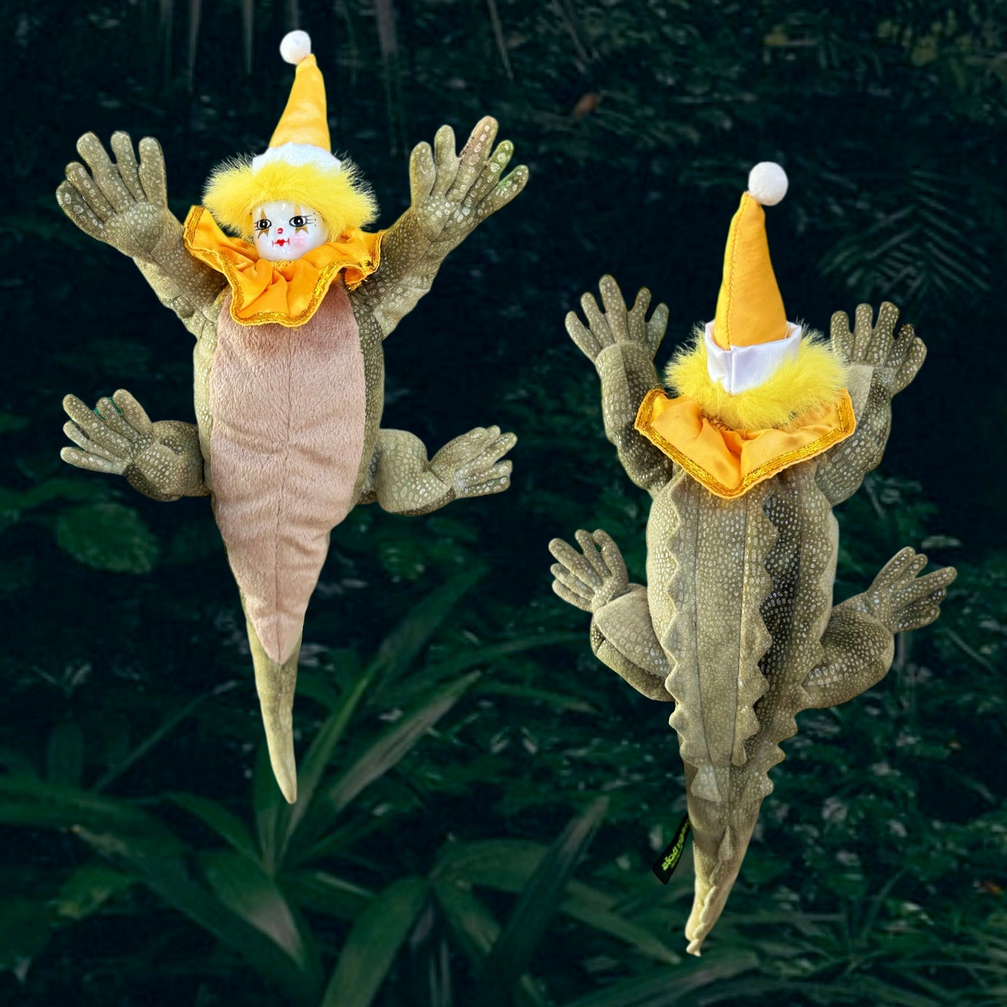 Clown Gator (PORCELAIN HEAD)