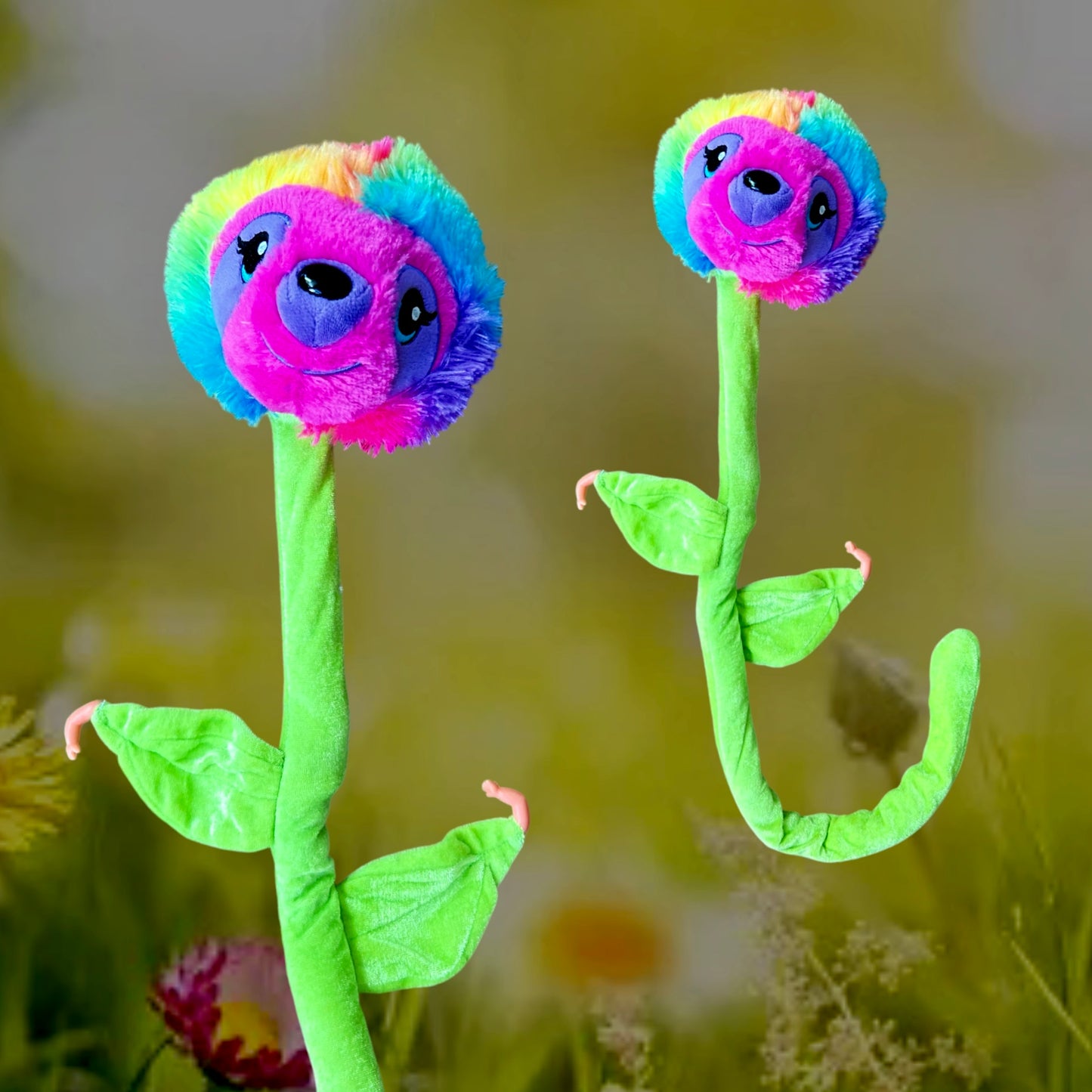 Sloth Baby Flower (BENDY STEM)