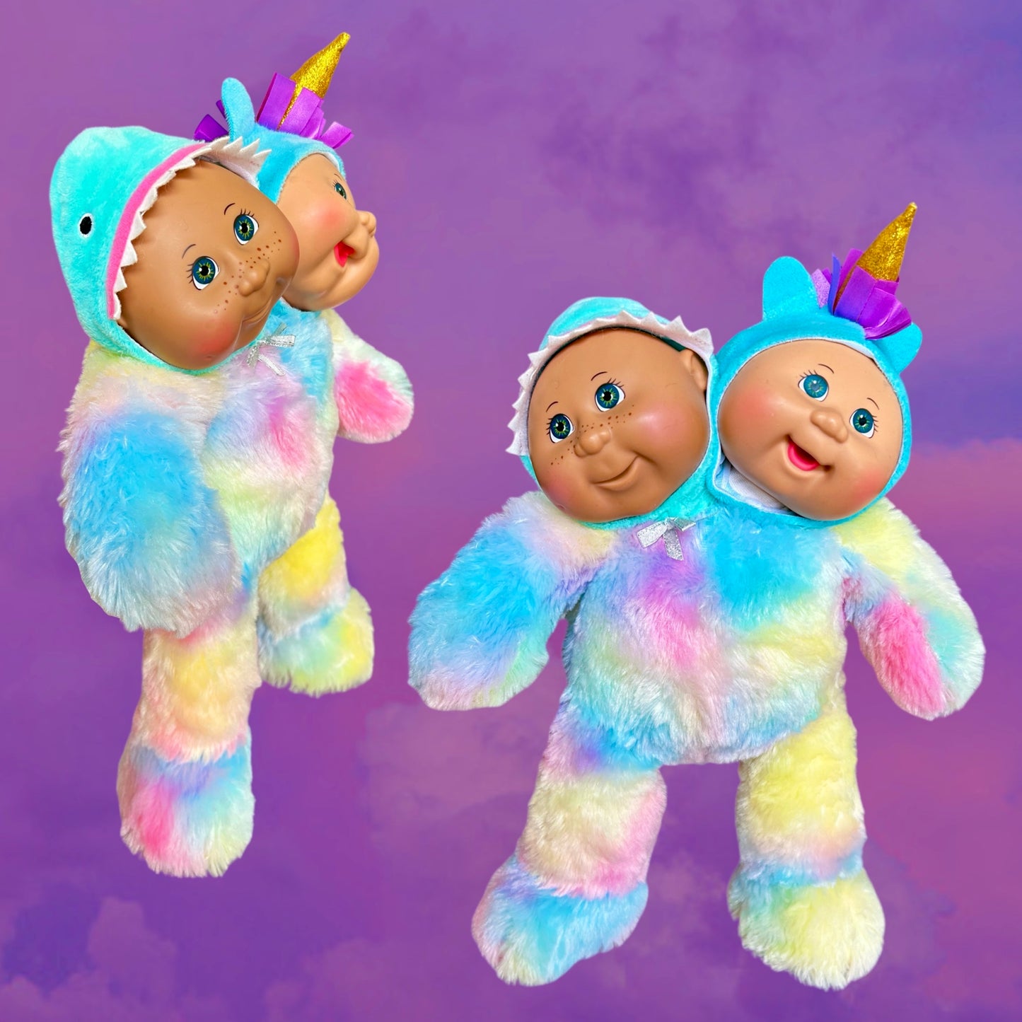 Cabbie Twins Shark/Unicorn