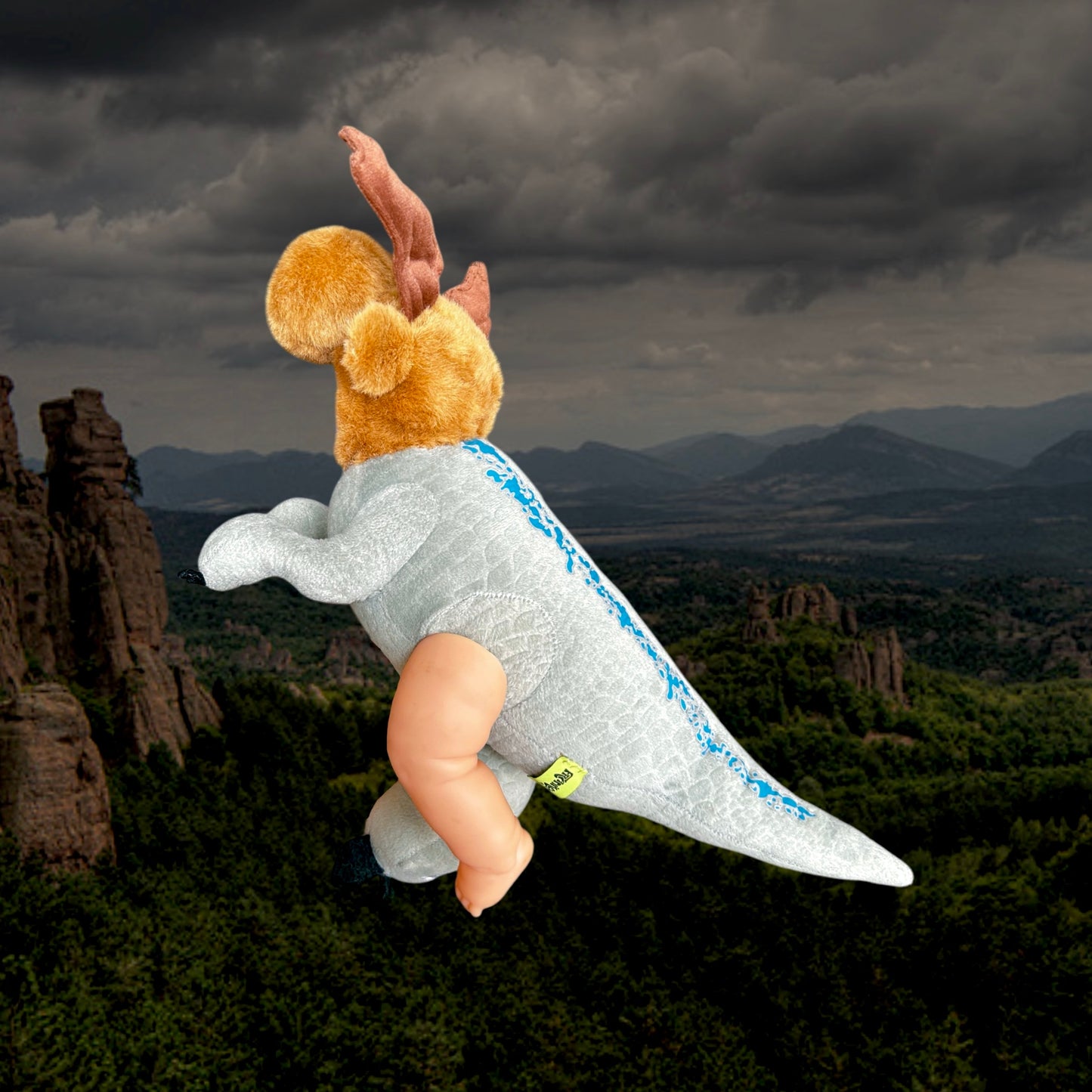 Moose Dino Baby (PORCELAIN HEAD)