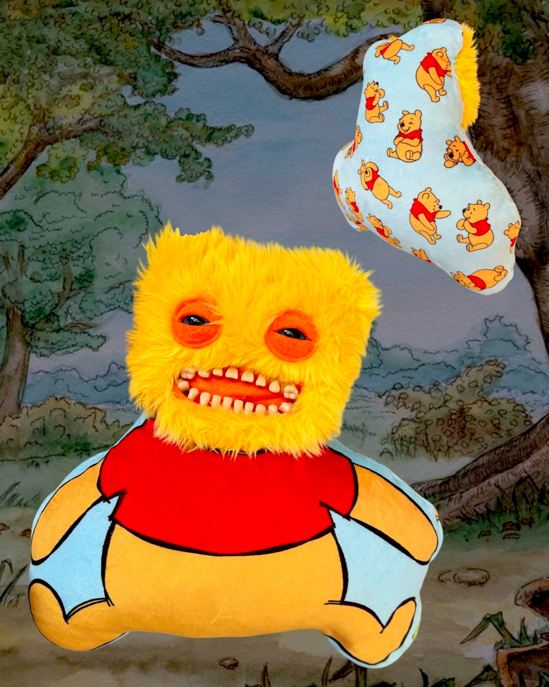 Winnie the Fuggler Mini Pillow