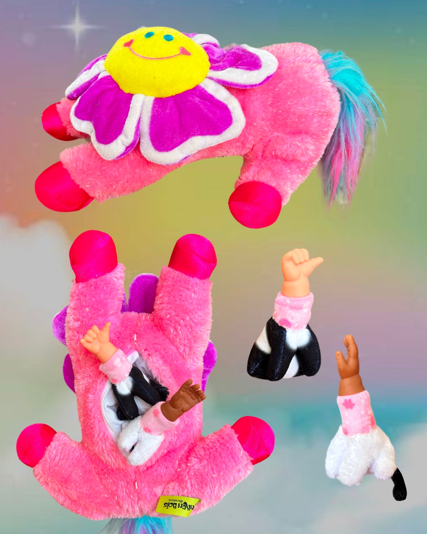 Flower Doggy (WITH PUPPIES)