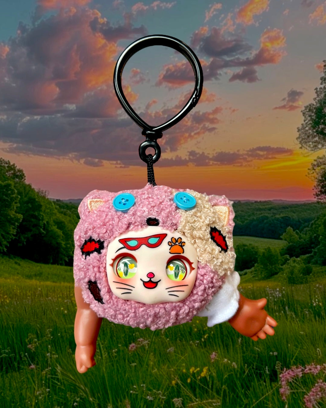 Baby Cat Keychain