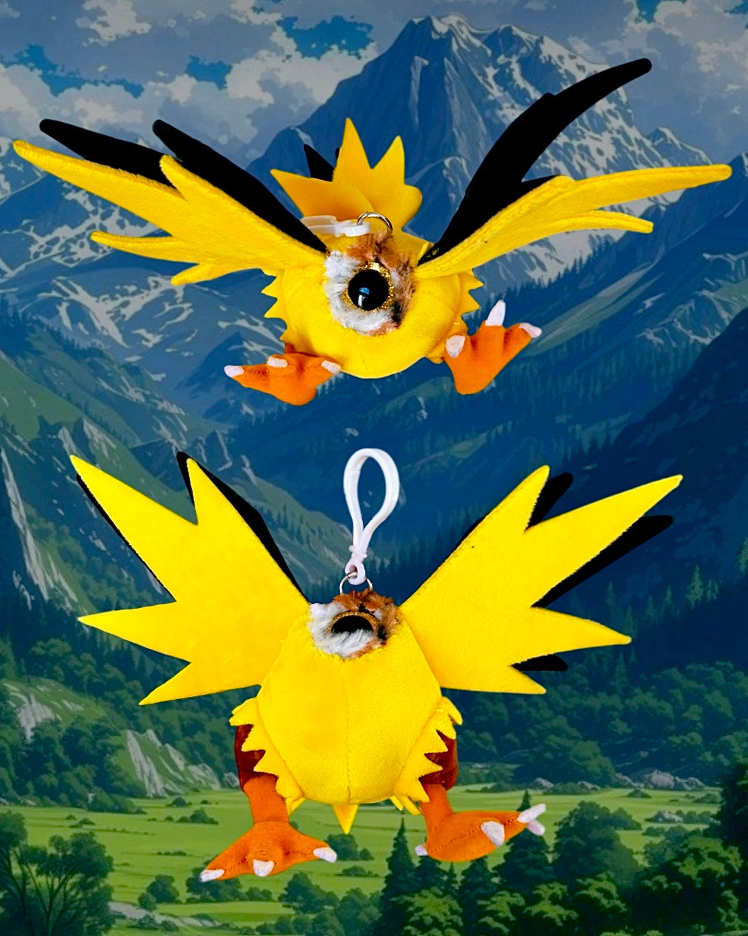 Zapdos Cyclops Keychain