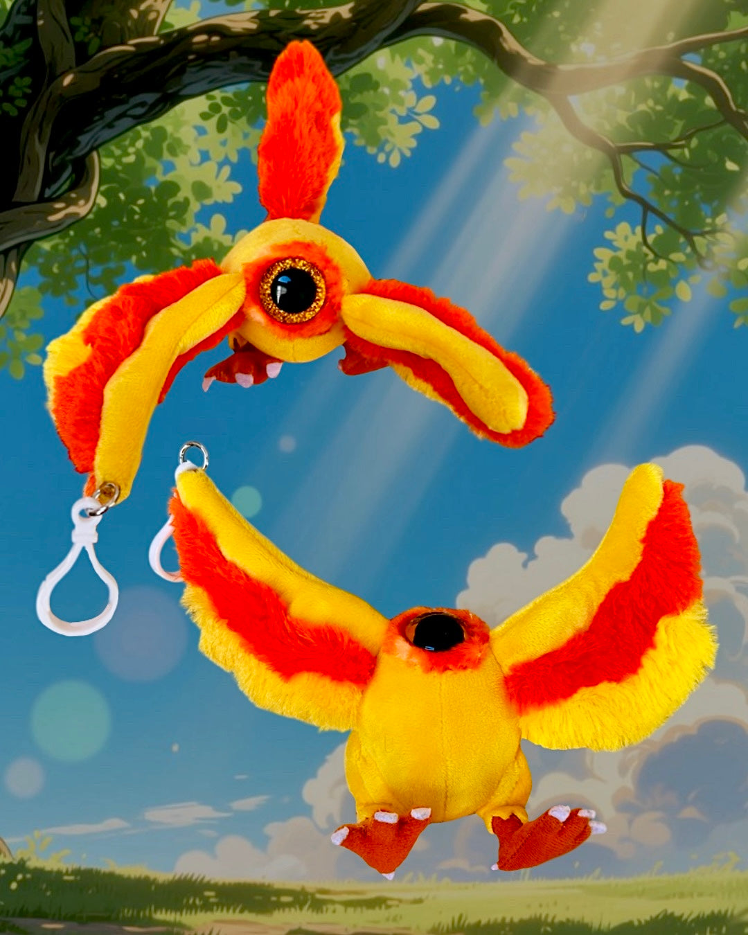 Moltres Cyclops Keychain
