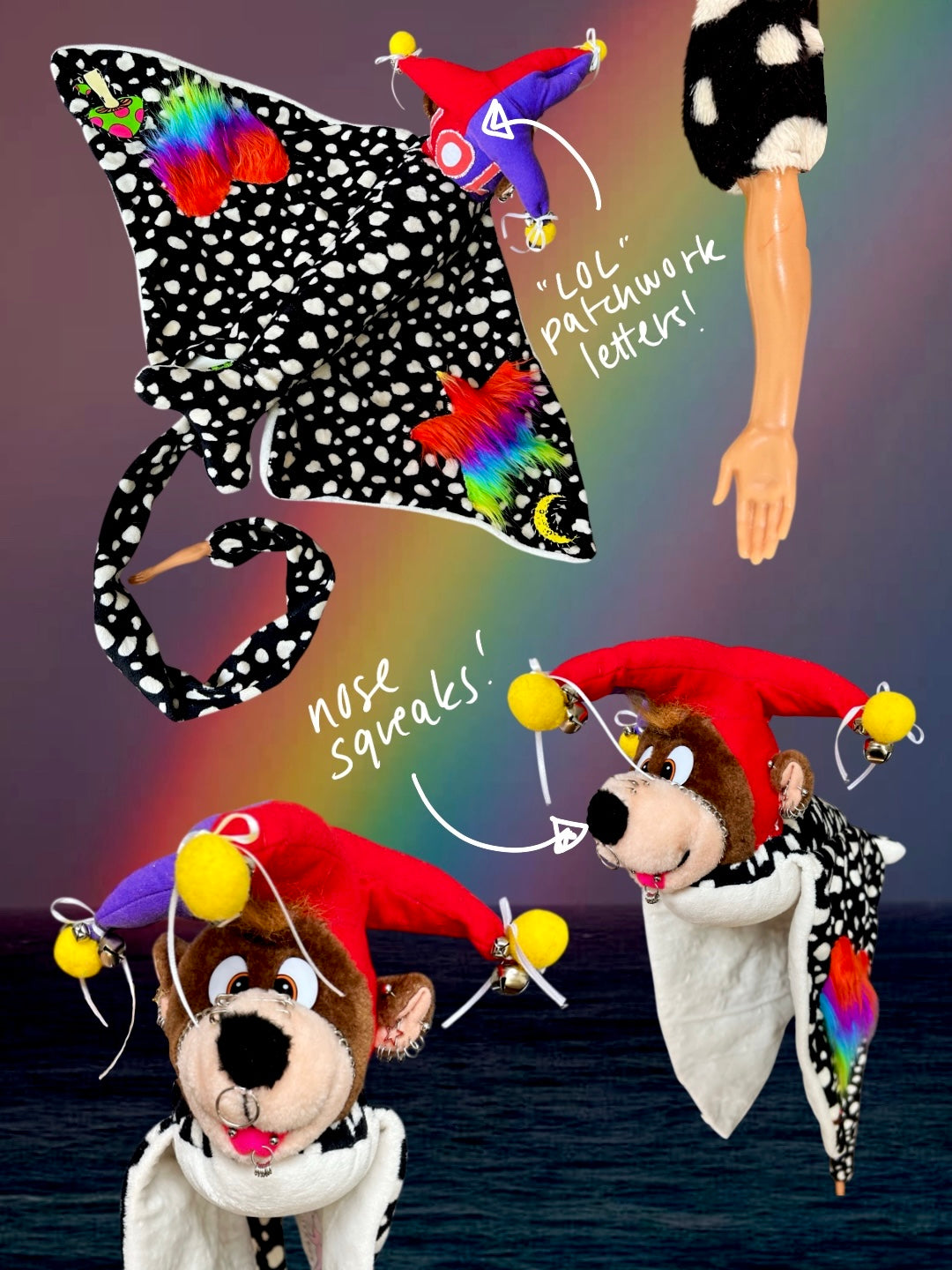 CC X FB Jester Stingray (SQUEAKS/BELLS)