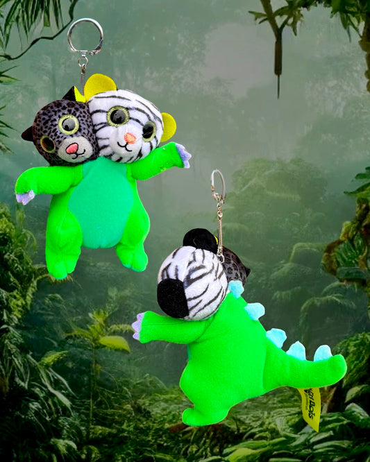 Reptar Leopard Twins KEYCHAIN