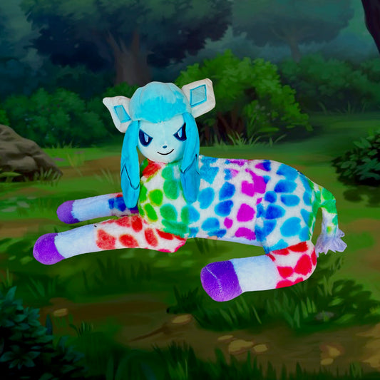 Glaceon Rainbow Giraffe