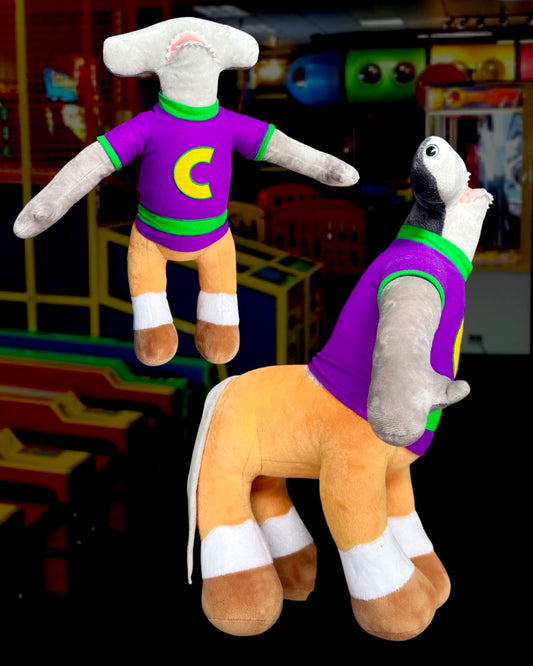 Chuck E. Cheese Shark Centaur (BIGGER BOI)