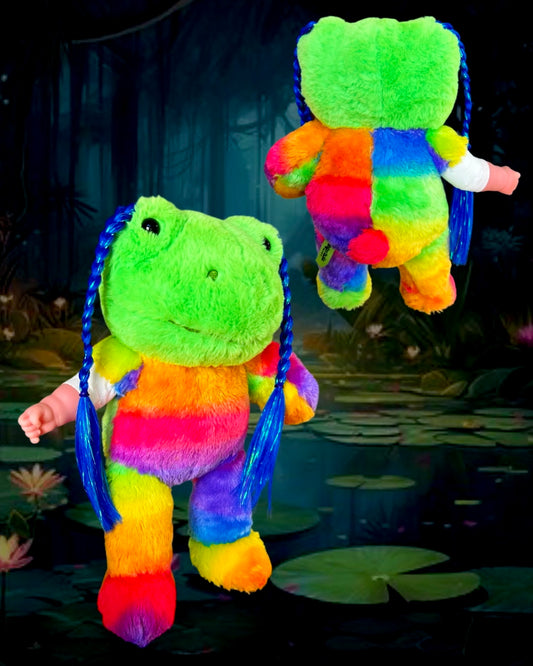 Rainbow Frog Baby
