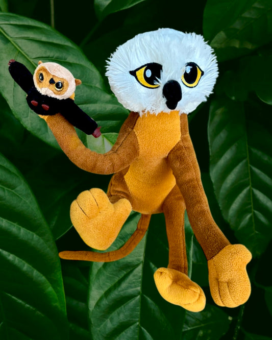 Owl Monkey Buddies (ADJUSTABLE LIMBS)