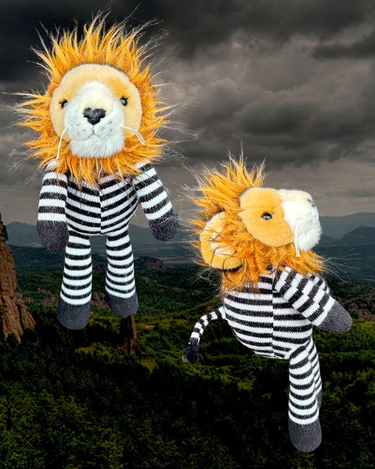 Lion Zebra Sock Monkey