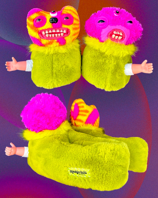 3rd Eye Fuggler Slippers (NEW SLIPPERS NOT THRIFTED)