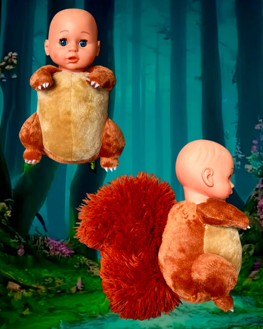 Squirrel Baby (MAKES BABY NOISES, BLINKS)