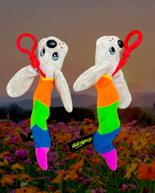 Puppy Wormy KEYCHAIN