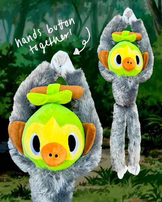Grookey Monkey (HANDS BUTTON TOGETHER)