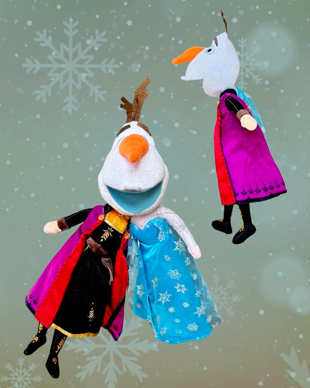 Olaf Anna Elsa Twins