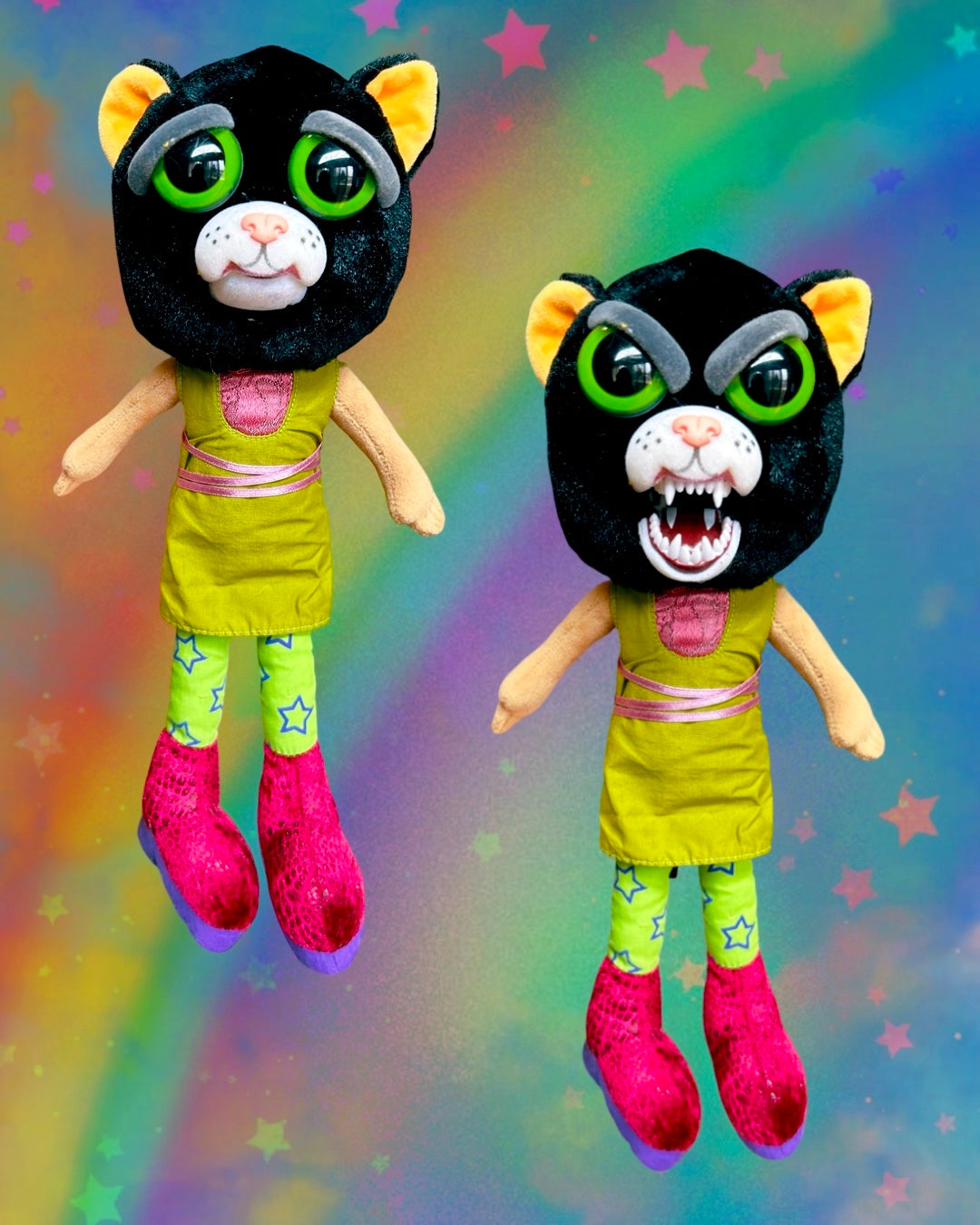 Groovy Girl Kitty (CHANGES EXPRESSION)
