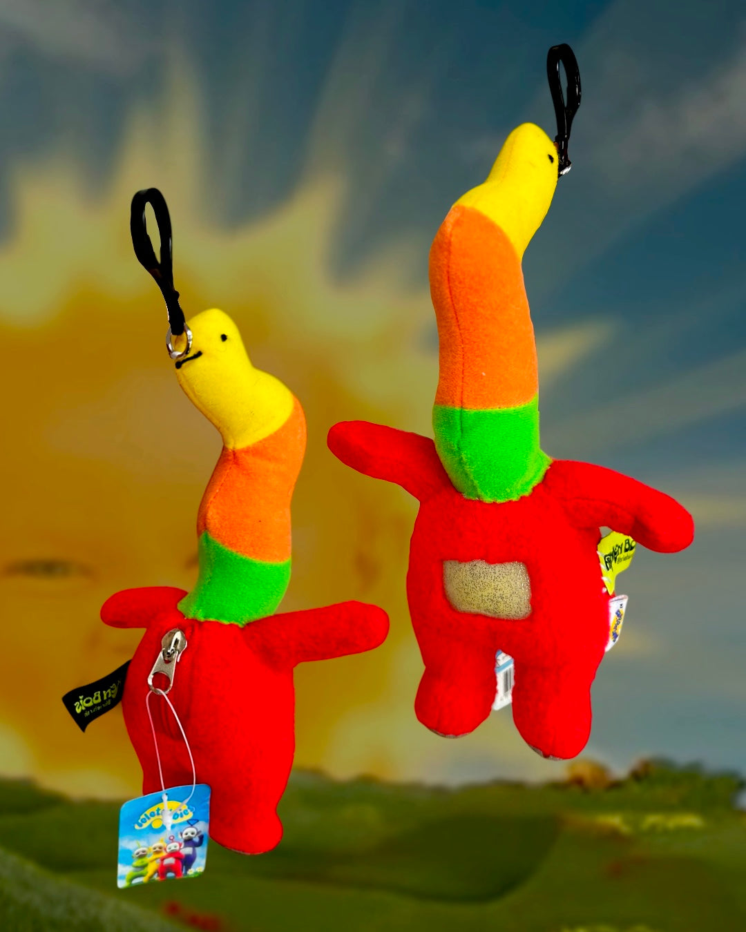 Wormy Teletubby KEYCHAIN (STASH)