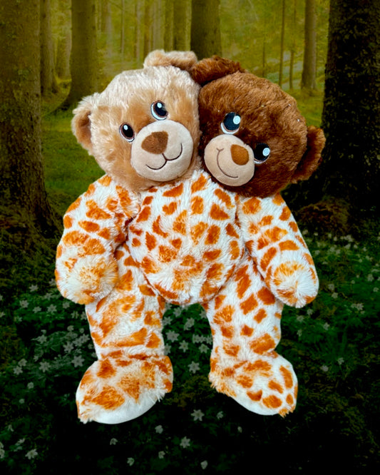 Teddy Giraffe Twins
