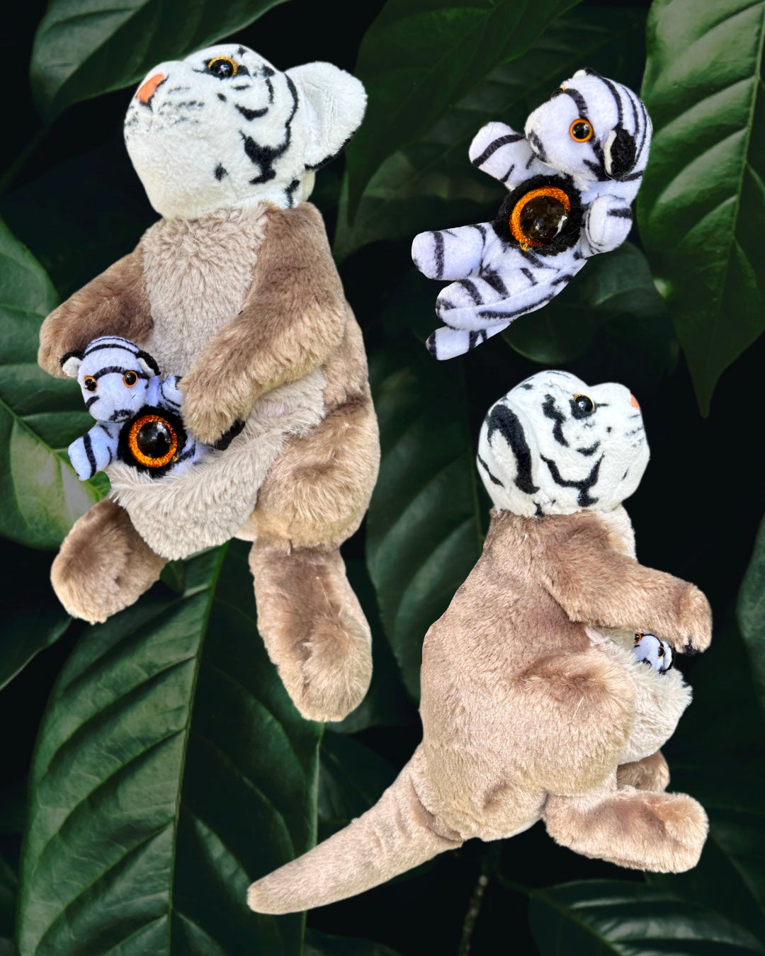 White Tiger Kangaroo (WITH BABY!!)