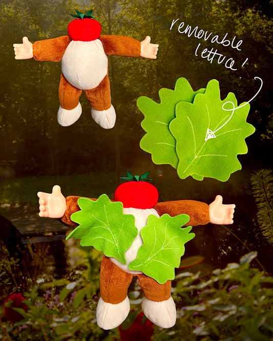 Lettuce & Tomato Cabbie (REMOVABLE LETTUCE)