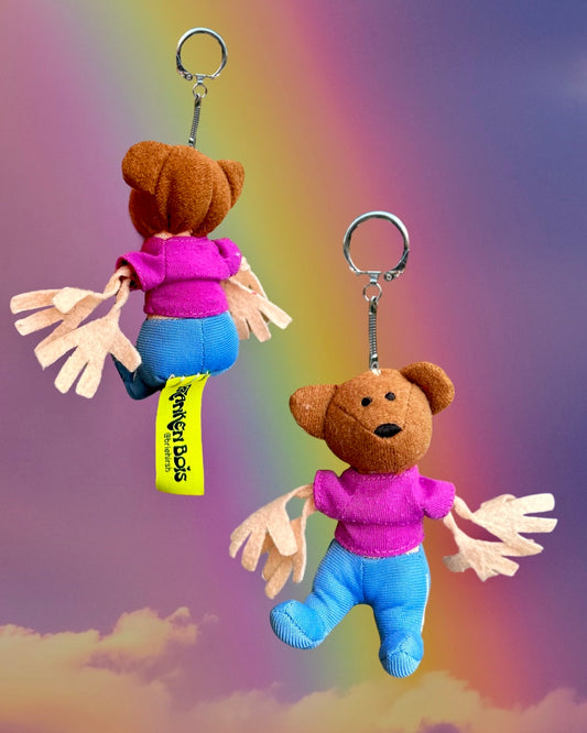 Timmy Turner Beanie Baby KEYCHAIN