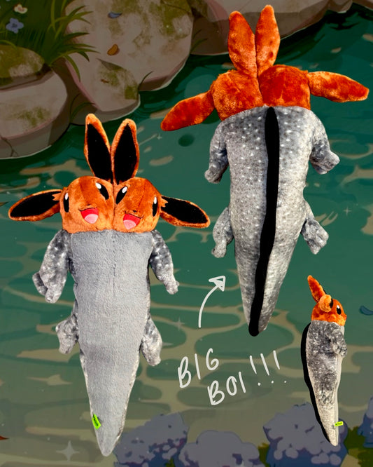 Eevee Axolotl Twins (BIG BOI)