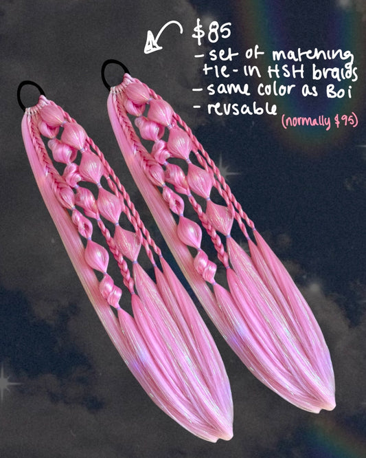 Half Sweet Tie-In Braids (SAME COLOR AS BOI)